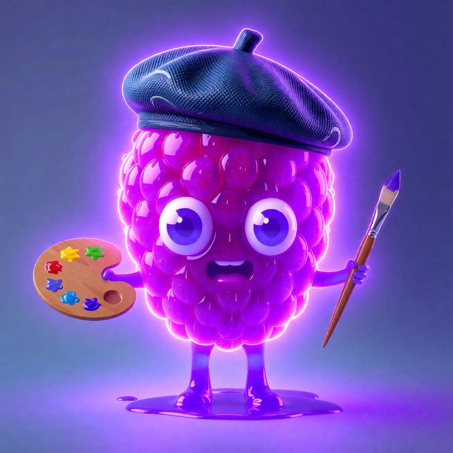 Raspberry artist